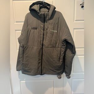 KUIU Kenai Hooded Jacket Gunmetal Grey Lightweight Packable Mens Size XXLarge